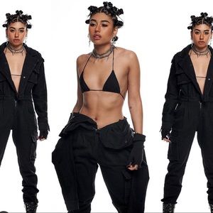 Deadblud Onyx Jumpsuit (micro kini top also for sale separately)